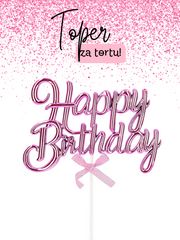 Toper za Tortu - "Happy Birthday"